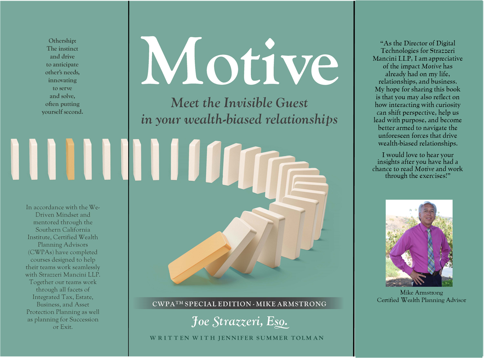 Sample of the Motive Co-branding Dustjacket